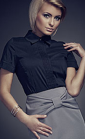 Koszula z ukrytym zapi�ciem Figl 28/1