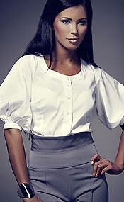 Koszula z bufkami Figl 29