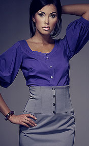 Koszula z bufkami Figl 29/1