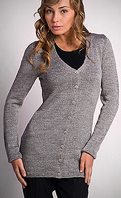 Sweter MKM Jasmin szary